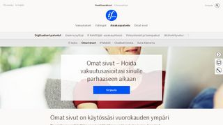 
                            5. Omilla sivuilla hoidat vakuutusasiat ja luet vakuutuspostin | If