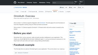 
                            5. OmniAuth: Overview · plataformatec/devise Wiki · GitHub