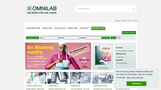 
                            1. OMNILAB: Ihr Partner für Laborbedarf und Labortechnik