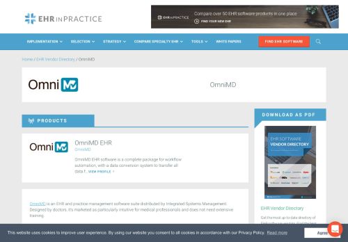 
                            12. OmniMD EHR Vendor Profile - EHR in Practice