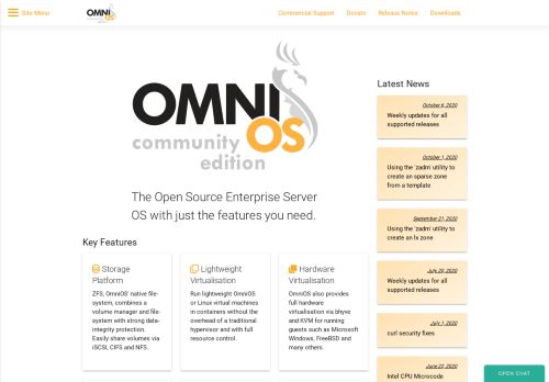 
                            10. OmniOS Community Edition