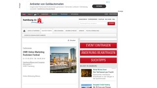 
                            10. OMR Online Marketing Rockstars Festival - Hamburg - Hamburg.de