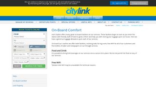 
                            6. On-Board Comfort | Citylink