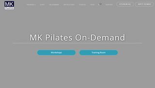 
                            8. On-Demand. MK Pilates