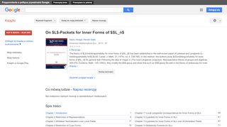 
                            6. On L-packets for Inner Forms of SLn