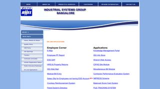 
                            3. On Line Applications - BHEL - Industrial Systems Group