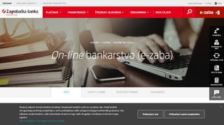 
                            2. On-line bankarstvo (e-zaba) - Zagrebačka banka - Zaba.hr