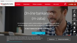 
                            5. On-line bankarstvo (m-zaba) - Zagrebačka banka - Zaba.hr