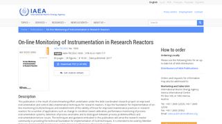 
                            13. On-line Monitoring of Instrumentation in Research Reactors