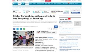 
                            11. on StoreKing - The Economic Times