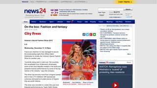 
                            12. On the box: Fashion and fantasy | News24