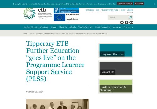 
                            4. on the Programme Learner Support Service (PLSS) - Tipperary ETB