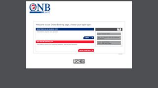 
                            13. ONB Bank Online Banking