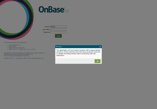 
                            13. OnBase 16.0.2.71 [Production]
