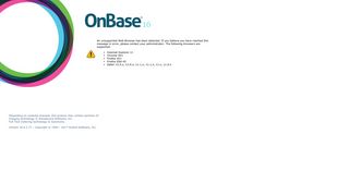 
                            11. OnBase 16.0.2.71 - University of Chicago