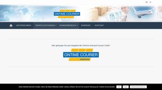 
                            6. onboard - ONTIME COURIER GMBH