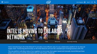 
                            12. Onboarding Overview—Intel Supply Chain Moves to Ariba Network*