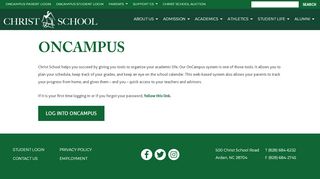 
                            9. onCampus - Christ School