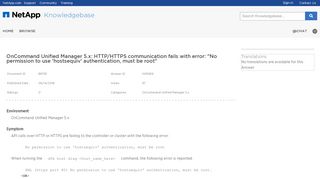 
                            5. OnCommand Unified Manager 5.x: HTTP/HTTPS communication fails ...