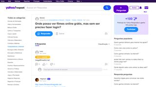 
                            7. Onde posso ver filmes online grátis, mas sem ser preciso fazer ...