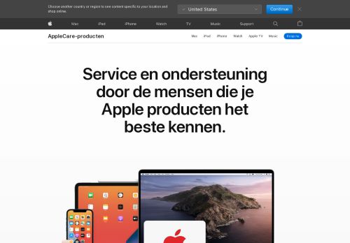 
                            3. Ondersteuning - AppleCare - Apple (NL)