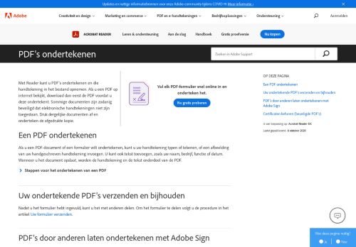 
                            4. Onderteken PDF's in Adobe Acrobat Reader. - Adobe Help Center