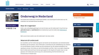 
                            8. Onderweg in Nederland - CBS