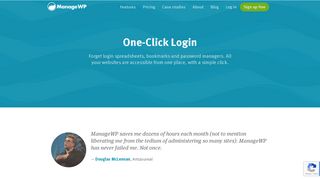 
                            1. One-Click Login - ManageWP