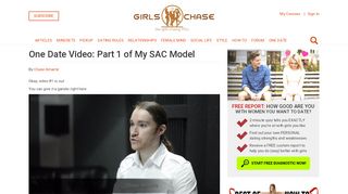 
                            12. One Date Video: Part 1 of My SAC Model | Girls Chase