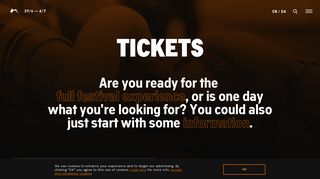 
                            6. One-day tickets - Tickets | Roskilde Festival