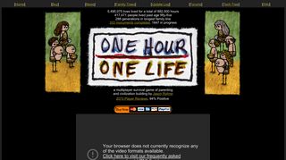 
                            2. One Hour One Life