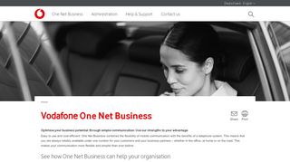 
                            4. One Net Business - Vodafone