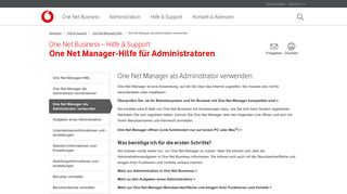 
                            2. One Net Manager als Administrator verwenden