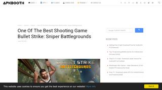 
                            9. One Of The Best Shooting Game Bullet Strike: Sniper Battlegrounds ...