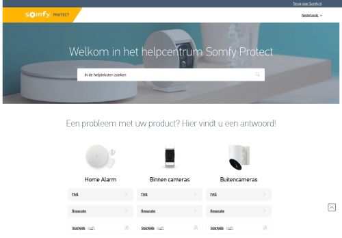 
                            9. One - Somfy Protect-klantenservice