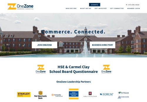 
                            2. One Zone Chamber of Commerce | Carmel, IN