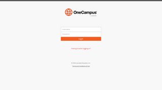 
                            1. OneCampus - Login