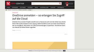 
                            12. OneDrive anmelden – so klappt`s | TippCenter