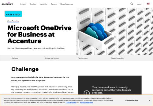 
                            11. OneDrive for Business at Accenture