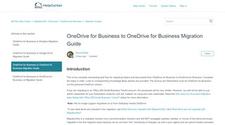 
                            10. OneDrive for Business to OneDrive for Business Migration Guide ...