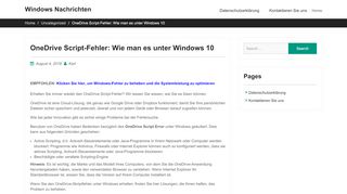 
                            5. OneDrive Script-Fehler: Wie man es unter Windows 10 - Windows ...