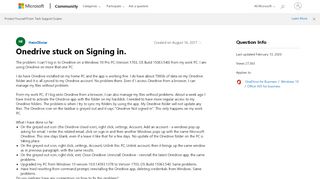 
                            6. Onedrive stuck on Signing in. - Microsoft Community