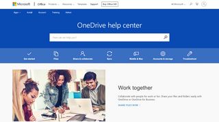 
                            4. OneDrive support - Microsoft OneDrive - Outlook.com