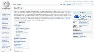 
                            9. OneDrive - Wikipedia, la enciclopedia libre