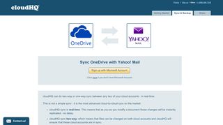 
                            4. OneDrive Yahoo! Mail - Sync and Integrate - cloudHQ