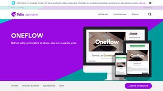 
                            4. Oneflow - E-signatur, signering och hantering av avtal online - Telia ...