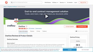 
                            5. Oneflow Reviews 2019 | G2 Crowd