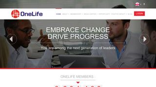 
                            4. OneLife: Home Page