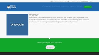 
                            5. OneLogin - Asset Panda