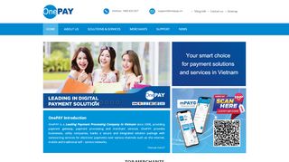 
                            2. OnePAY: Payment Processing Company in Vietnam